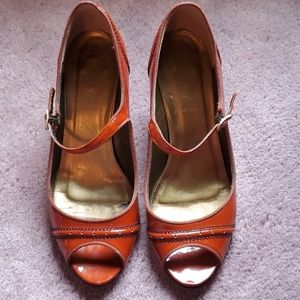 Vintage J. Crew Spectator Mary Janes sz 8